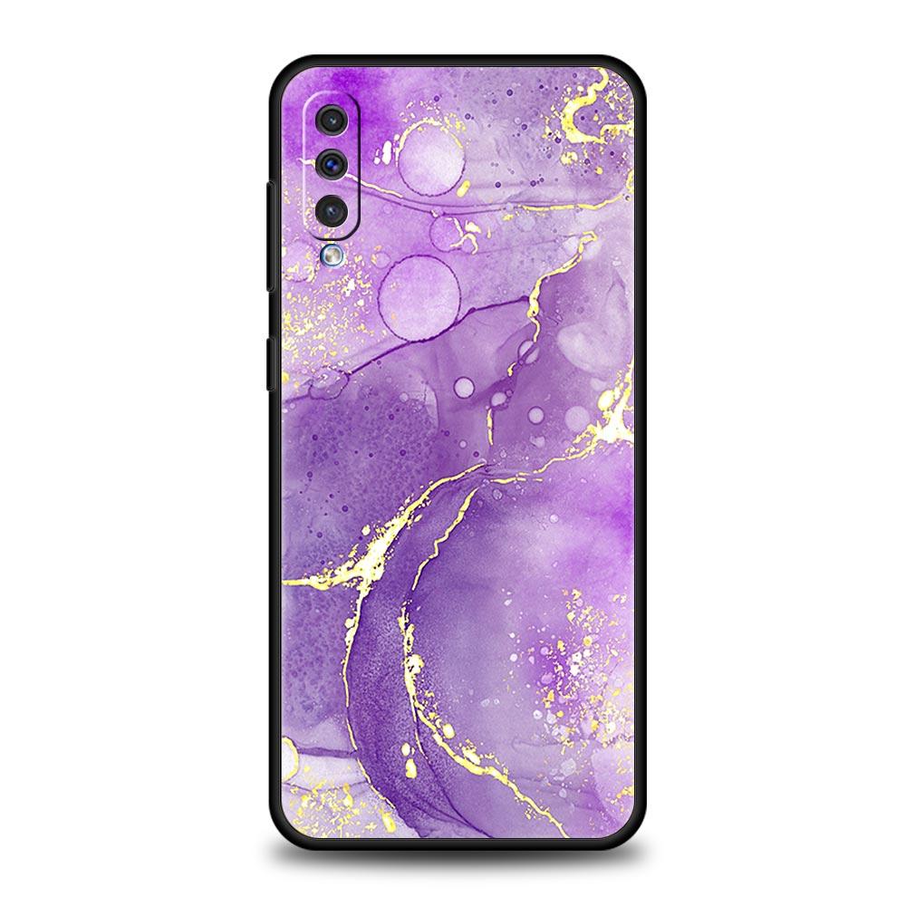 Винтажный Мраморный Чехол для Телефона Samsung Galaxy A56 A36 A26 A16 A34 A24 A42 A22 A20 A12 A40 A30 A10 5G Мягкий ТПУ Чехол-Оболочка Fundas