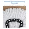 6 шт. сменная головка для швабры Spin Mop + основание головки швабры + сменная ручка, совместимая со шваброй Spin Mop