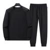 Casual Sports Suit Men's Plus Size Round Neck Sweatshirt and Sweatpants Men's Fashion Pullover