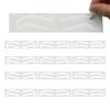 1 Set Eyebrow Stencil Sticker 3 Styles Disposable Brow Shaping Mapping Guide Card Eyebrow Airbrush Tattoo Auxiliary Template Tinting Sticker