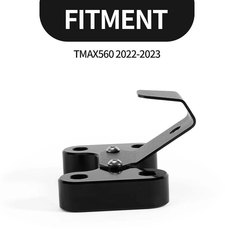 Motorcycle Handlebar Riser Mount Clamp Adapter for Yamaha Tmax 560 Tech Max 560 - Handle Post Height Increase