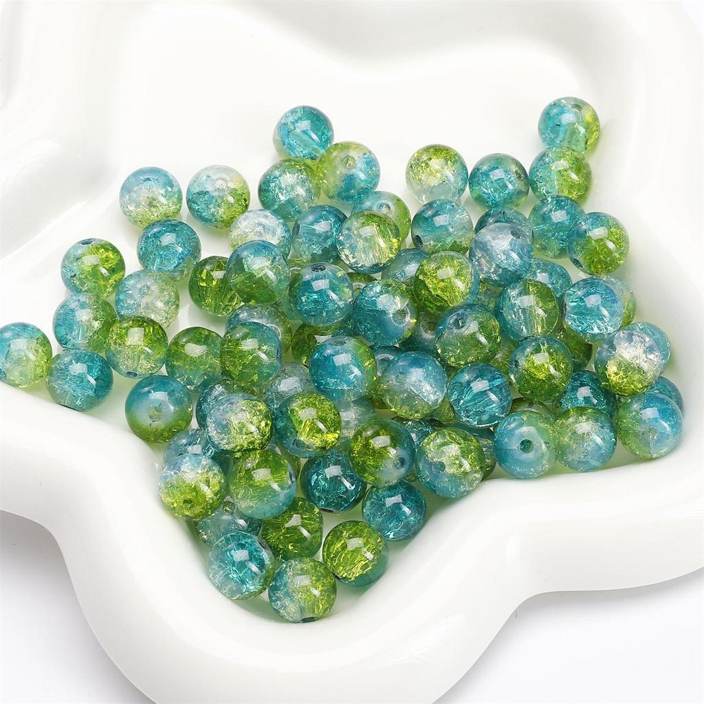 8/10 мм 20-30 шт./пакет Стеклянные бусины DIY Браслет Ожерелье Серьги Ювелирные изделия Аксессуары