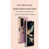 Противоударный чехол-держатель с кольцом для Samsung Galaxy Z Fold 6 5 4, защитная задняя крышка-подставка, роскошный полный защитный чехол