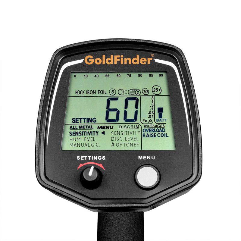 Gold Finder GF2 Профессиональный металлоискатель Подземный металлоискатель Gold Silver Finder Hunter