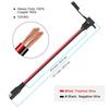12AWG SAE Quick Connector Harness Водонепроницаемый SAE Удлинитель Адаптер Боковая Стенка Порт для Зарядного Устройства Солнечной Панели