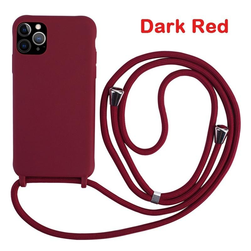 Crossbody Lanyard Silicone Case for IPhone 16 15 14 13 12 11 Pro Max XSMAX XR 8 7 Samsung S25 S24 S23 S22 S21 Ultra Plus S21FE A15 A55 A16 A53 A14 A54
