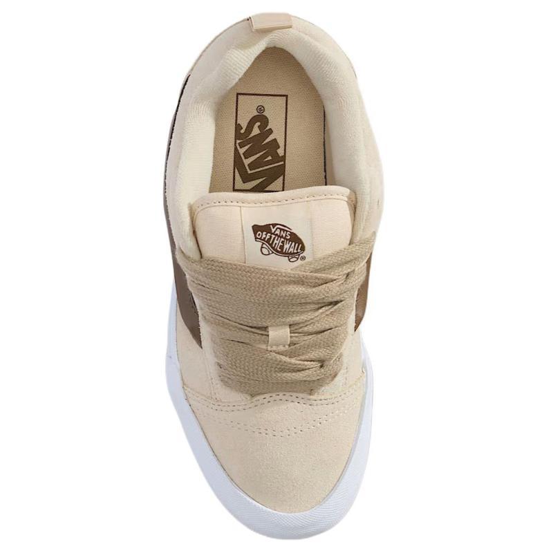 Vans Knu Skool Низкие Скейтбордические Кроссовки Унисекс Бежево-Коричневые Кроссовки VN000D6ZCHW