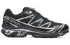 SALOMON XT-6 GTX Устойчивые к скольжению Амортизирующие Обувь для улицы Низкие Кроссовки Унисекс Черный Серебристо-серый 474506