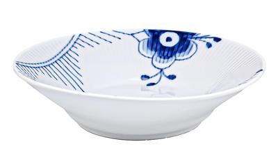 Royal Copenhagen ROYAL COPENHAGEN Синяя рифленая Мега глубокая тарелка 21 см 2381608(1071080) [Элемент]