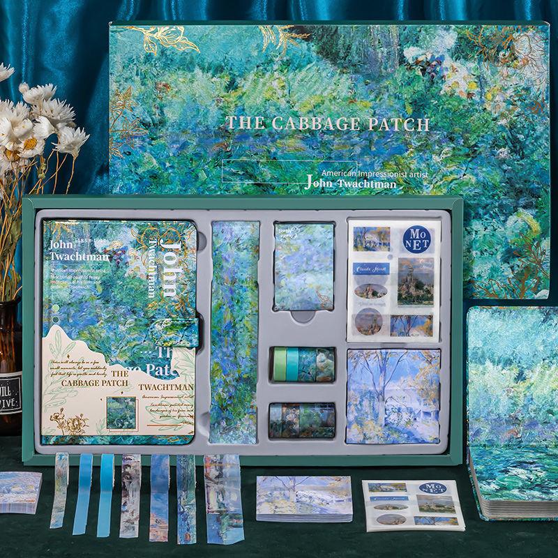 Набор для DIY-планера в стиле Ins высокой ценности: Блокнот для масляной живописи - Идеальный подарок на день рождения студента