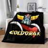 UFO ROBO GRENDIZER GOLDORAK Printed Blankets Warm Blankets Picnic Blanket Home Travel Blanket Birthday Gift