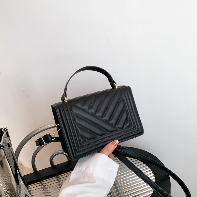 Stylish Korean Trendy Pu Leather Crossbody Bag With Magnetic Closure For Women