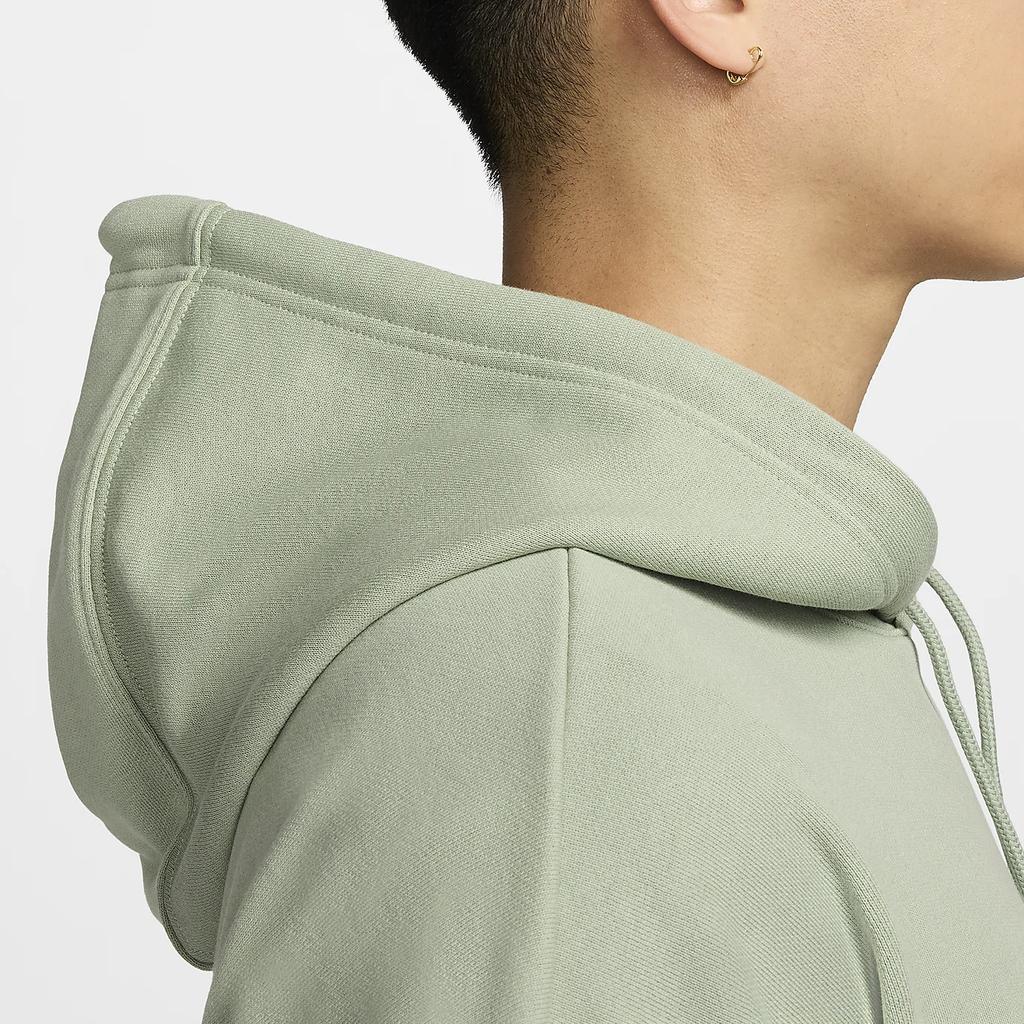 Nike Club Fleece Solid Soft Comfortable Knitted Hoodie Men Hoodies Emerald-Horizon White HJ1817-370