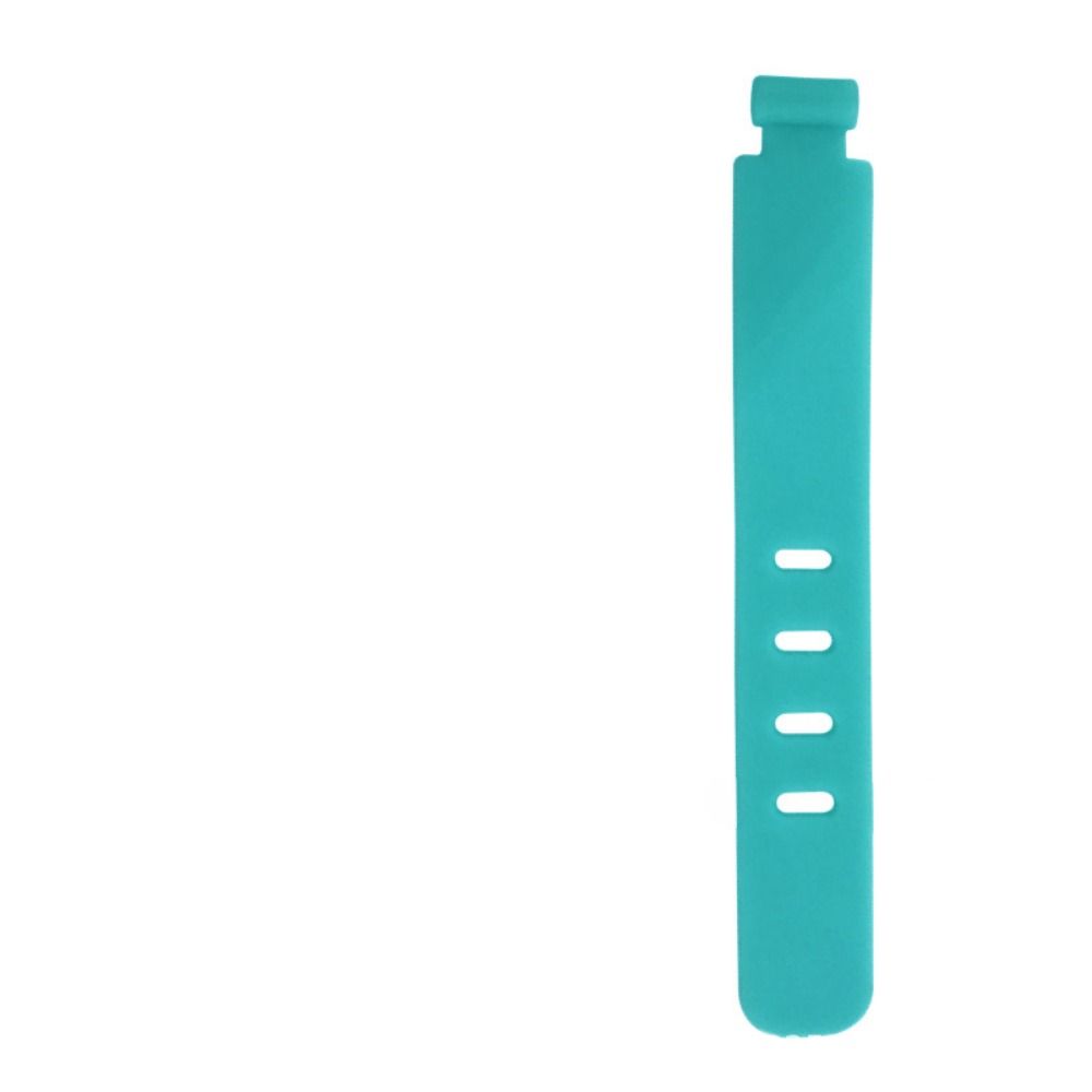 TPR Data Cable Storage Device 6 Colors Soft Rubber Strap Portable Tie Straps