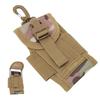 Уличный многофункциональный EDC поясной подсумок Molle для 4,5-дюймового мобильного телефона с пряжкой(маскировка )