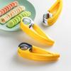 Banana-cutting Artifact Stainless Steel Slicer Food Grade Fruit Knife Ham Sausage Slicer Fruit Platter Tools  Kitchen Gadgets