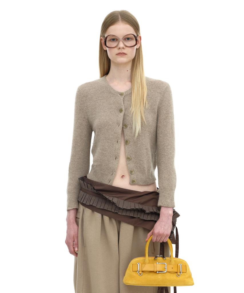 Osoi Zip Brocle Mini [Suede Mustard Combi]