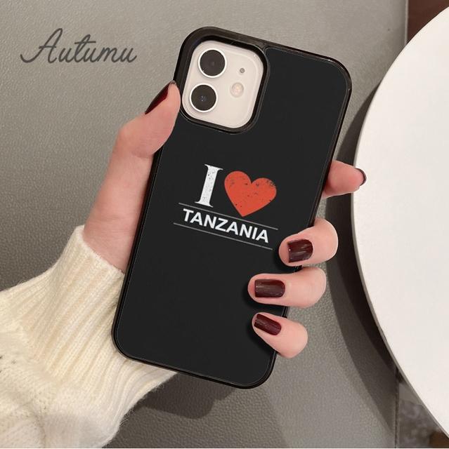 Чехол для телефона с флагом и гербом Танзании для iPhone 11 12 13 14 Pro Max mini XR XS SE 2020 6S 7 8 Plus Samsung Galaxy S21 S22