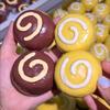 Moldable Handmade Ball Hand Relax Blocked Filled Ball Creative Crunchy Swiss Roll  Kids Adults