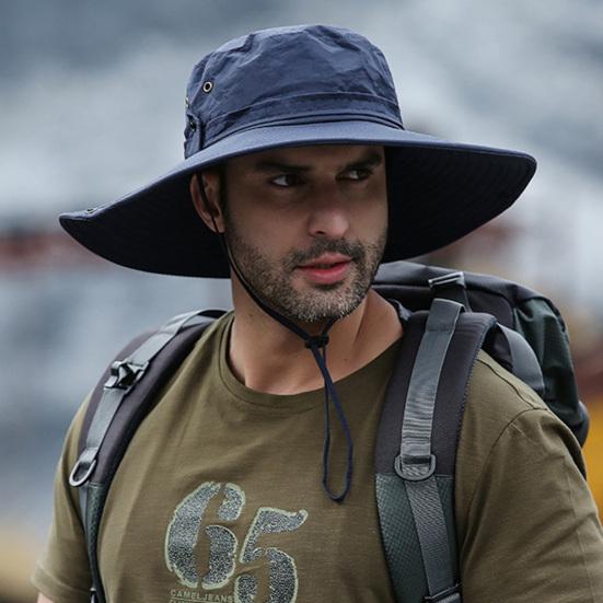 Шляпа от солнца, дышащая, удобная, износостойкая, с широкими полями, защита от солнца, шляпа-ведро для кемпинга и рыбалки, товары для улицы