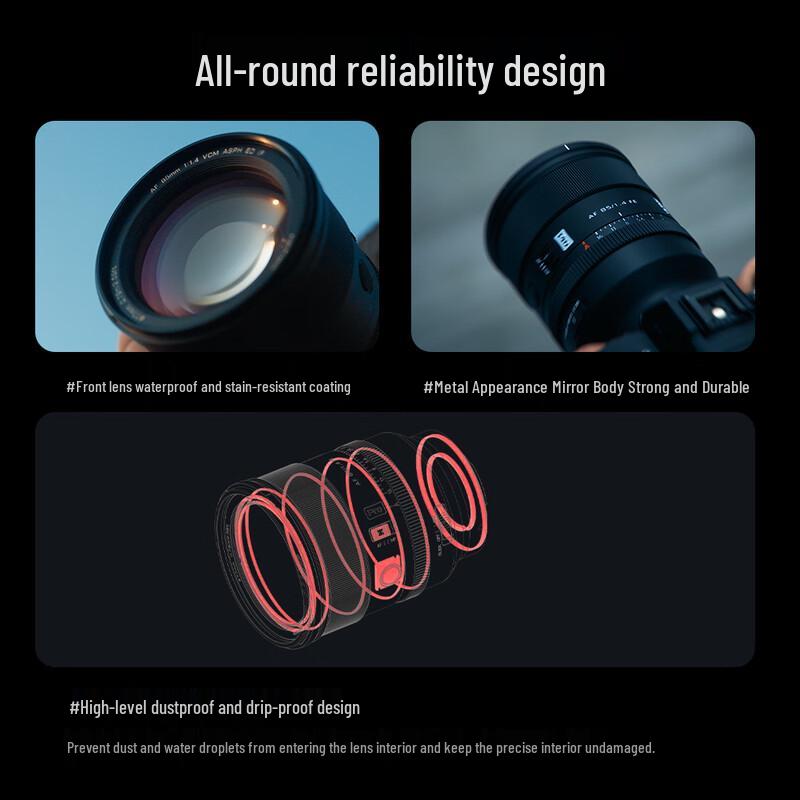 Viltrox AF 85mm F1.4 Pro Полнокадровый Автофокусный Портретный Объектив