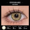 Eyeshare 2шт цветные контактные линзы светло-голубые линзы коричневые натуральные контактные линзы светло-серые линзы голубые модные контактные линзы