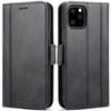 Flip Case - Premium - iPhone 11 Pro Max - 360° Protection - Card Slot - Black
