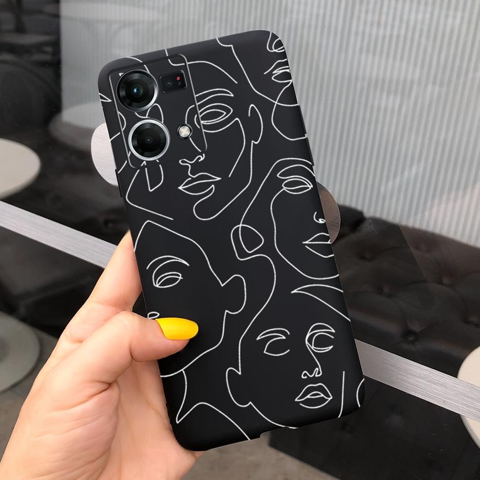 Чехол для Oppo Reno7 4G CPH2363 Oppo F21 Pro 2022 Красивый Чехол с Рисунком Мягкий ТПУ Чехол для Телефона Для Oppo Reno 7 F21 Pro Задняя Крышка