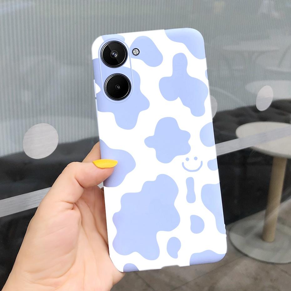 Для Realme 10 2022 Милый Чехол из Желеобразного Силикона с Рисунком Для Realme10 RMX3630 Чехол Realme 10 4G Мягкие ТПУ Чехлы для Телефона