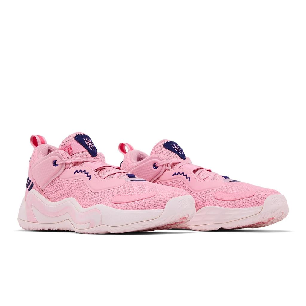 adidas D.O.N. Issue #3 GCA 'Light Pink' (Unisex) Light Pink / Clear Pink / Team College Purple Basketball Shoes GW3643