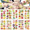10sheets Cartoon Fruit Watermelon Cherry Tattoo Stickers For Arm Body Temporary Waterproof Tattoo Stickers Kids Creative Gifts