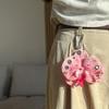 Backpack Decoration Orchid Lily Keychain Colorful Backpack Hangings Decor