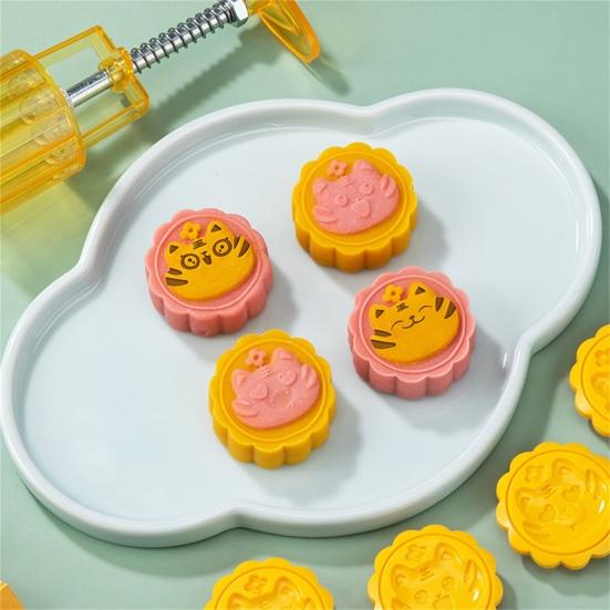 Полезный пищевой инструмент для выпечки, 6 стилей, форма для помадки и кондитерских изделий Moon Cake для дома, форма для Mooncake