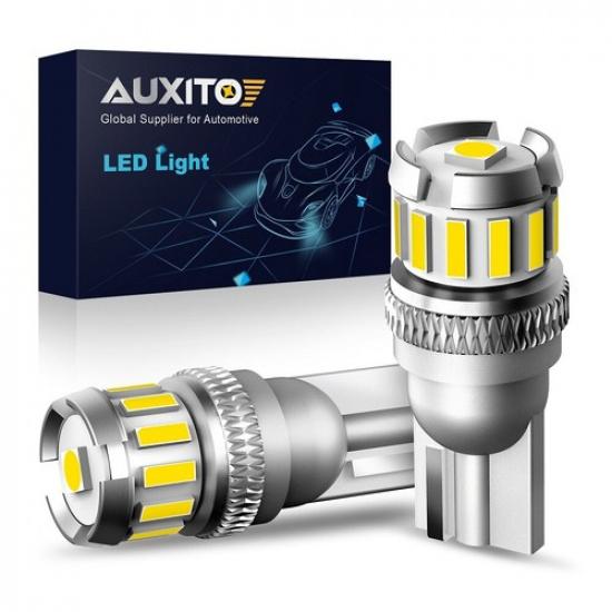 AUXITO T10 LED License Plate Light Bulbs 6000K Super Bright White 168 2825 194 C