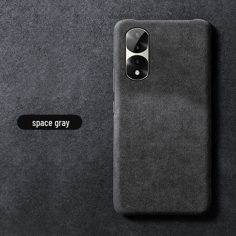 Чехол-книжка из натуральной кожи с полной защитой от падений для OPPO Find X6/X5 Pro, защитный чехол из замши