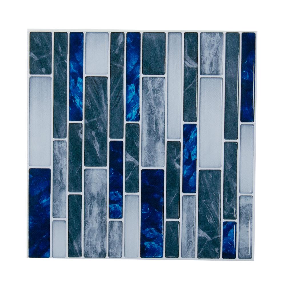 10pcs 3D Wall Tile Sticker Self Adhesive Tile Sticker Waterproof Wallpapers For Living Room Bedroom TV Wall Stickers Home Decor