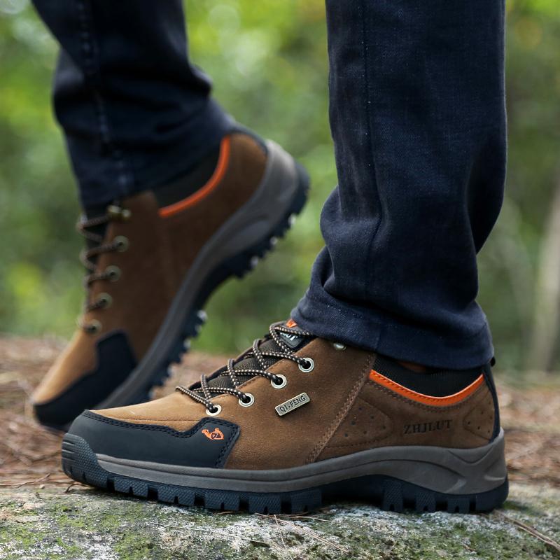 Outdoor Men and Women Shoes Comfortable Casual Shoes Men Fashion Breathable Flats Hiking Shoes