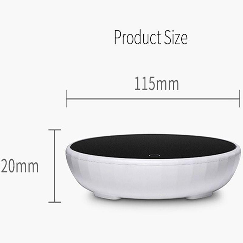 Xiaomi Lexiu Rosou Подставка с постоянной температурой, 55 градусов, постоянная температура, индукционный коврик для чашки с быстрым нагревом в условиях микрогравитации