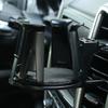 Поворотный держатель для напитков в вентиляционное отверстие автомобиля, универсальный, из АБС-пластика, подставка-держатель для напитков в воздуховод автомобиля, для поездки