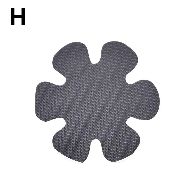 10 шт. снежинка для ванны, душа, самоклеящиеся наклейки безопасности, наклейки для ванной комнаты, нескользящие круглые