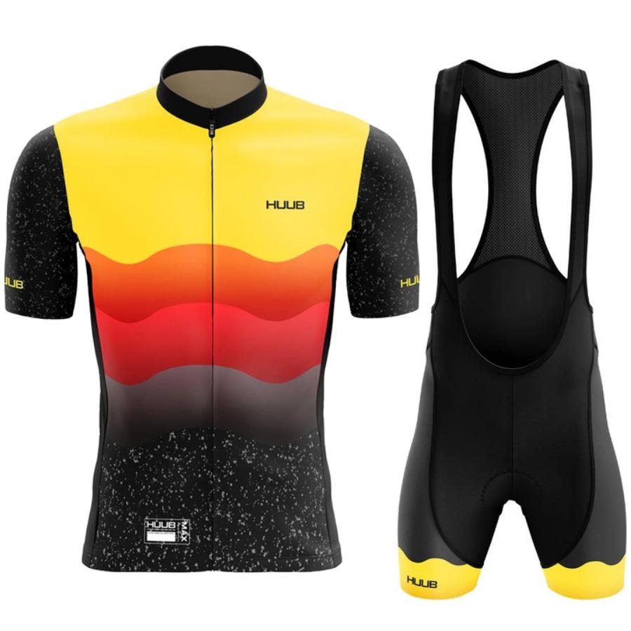 Summer Breathable Road Cycling Suit Set Cycling Suit Short Sleeve Mountain Bike Quick Drying Outdoor Sports