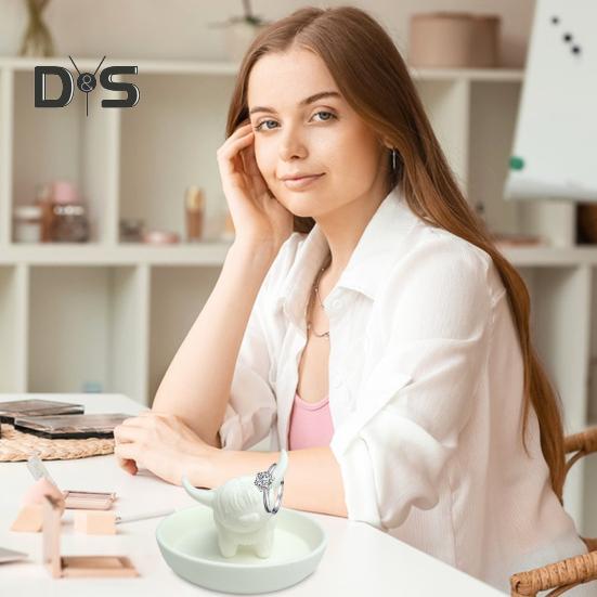 Держатель для кольца коровы Хайленд, мини-блюдо для кольца коровы Хайленд, пластиковая статуэтка крупного рогатого скота, подставка для ювелирных изделий на годовщину свадьбы, помолвку, подарок