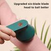 Rechargeable Lint Remover Upgraded Six-Tooth Cutter Head Safety Switch Multipurpose Fabric Shaver Cordless Lint Remover
