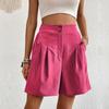 Summer Women High-waisted Shorts Botton
