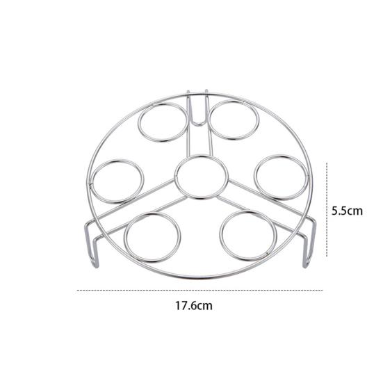 Stainless Steel Egg Steamer Rack Bun Steamed Basket Home Kitchen Cooking Gadget