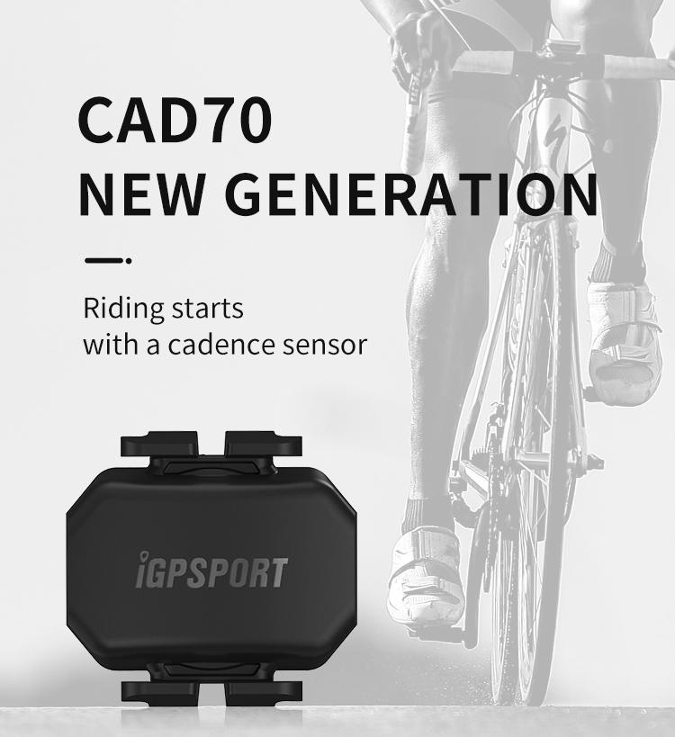 iGPSPORT Умный набор датчиков, Каденс CAD70 Скорость SPD70 Пульсометр HR50 Нагрудный, HR70 На предплечье для велокомпьютера/Велосипеда/Бега