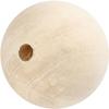 Raw Wooden Bead with a Large Hole. Ref 56642