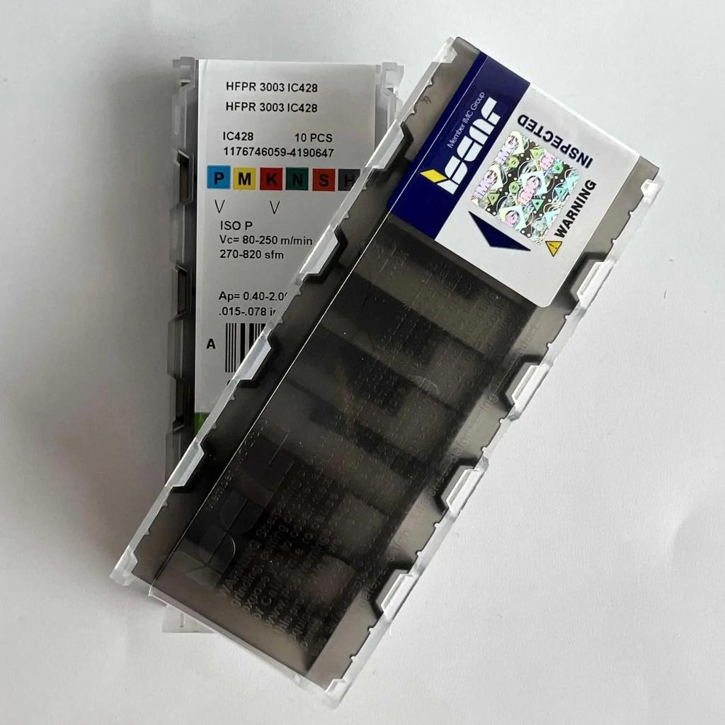 ISCAR / HFPR3003 IC428 /Industrial indexable Carbide Inserts 10 PCS