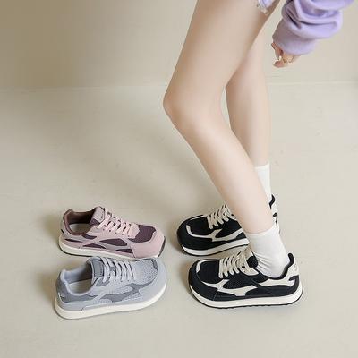 Осень новые дышащие женские студенческие повседневные туфли женские беговые женские туфли