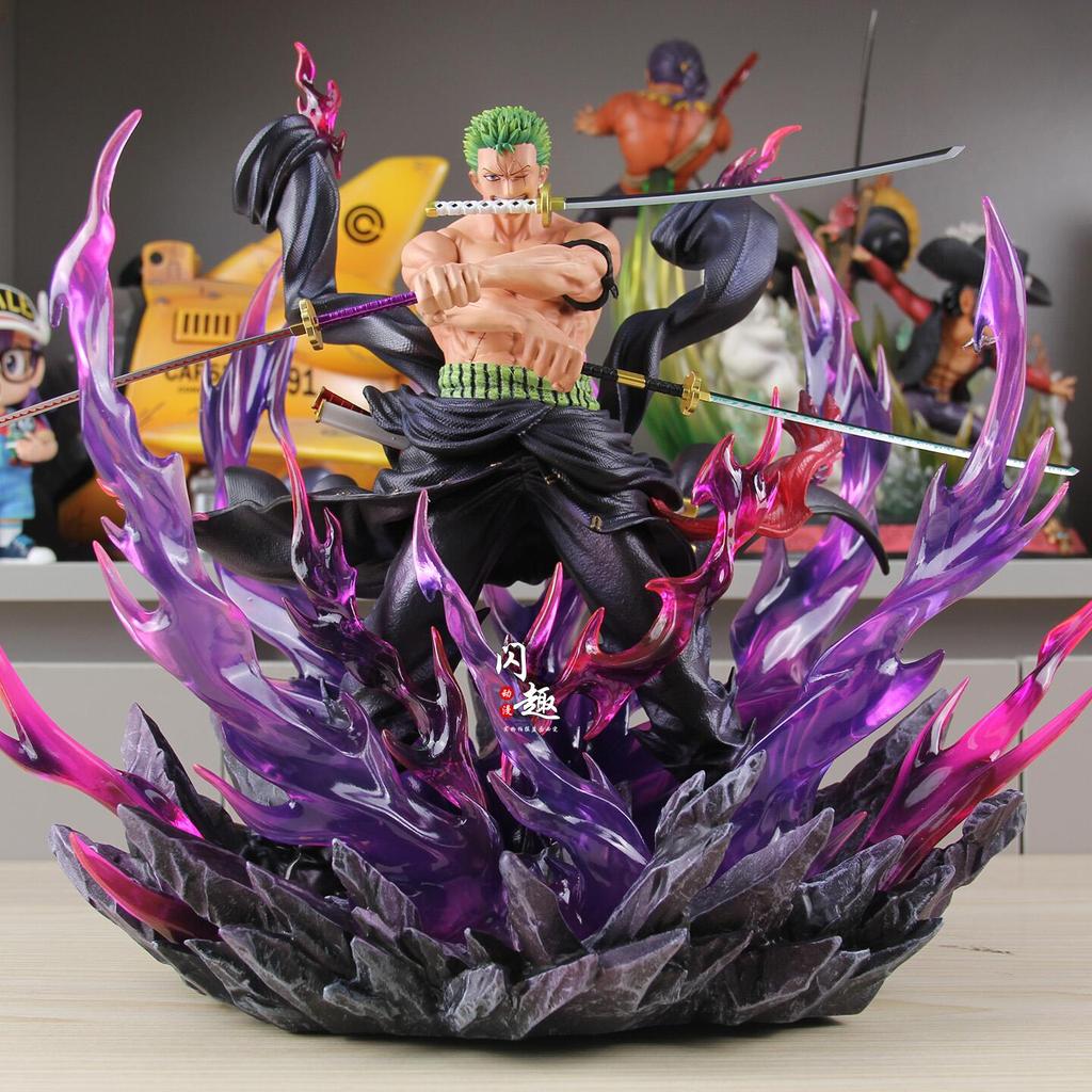 ГОРЯЧАЯ Новая фигурка Аниме Зоро One Piece Jt Статуя Полный ассортимент Взбешенный ПВХ Статуя Коллекция Модель Украшение комнаты Рождественские подарки
